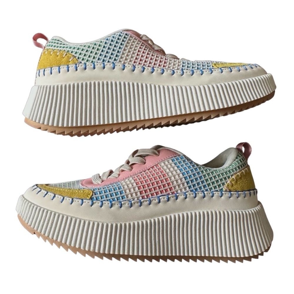 Catherine Malandrino Women’s Patchwork Platform S… - image 5